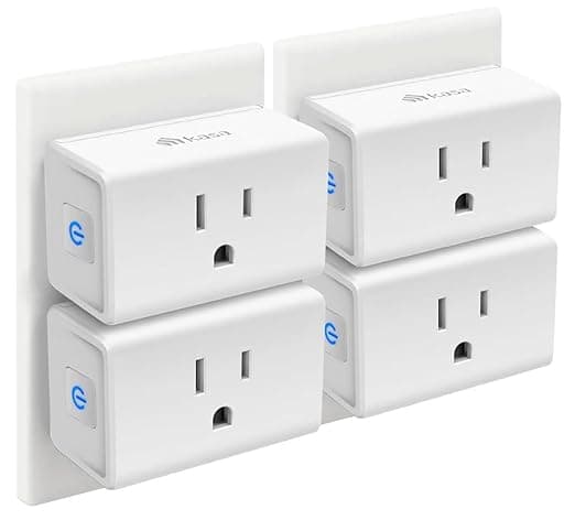 Kasa Smart Plug Mini 15A 4-Pack