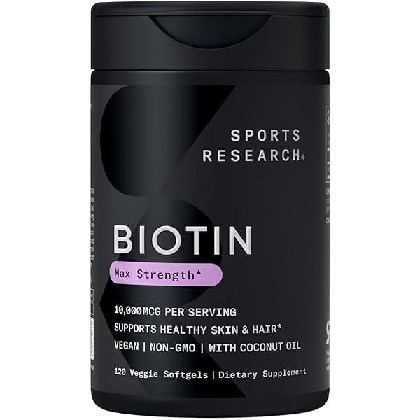 Sports Research Biotin 10,000mcg