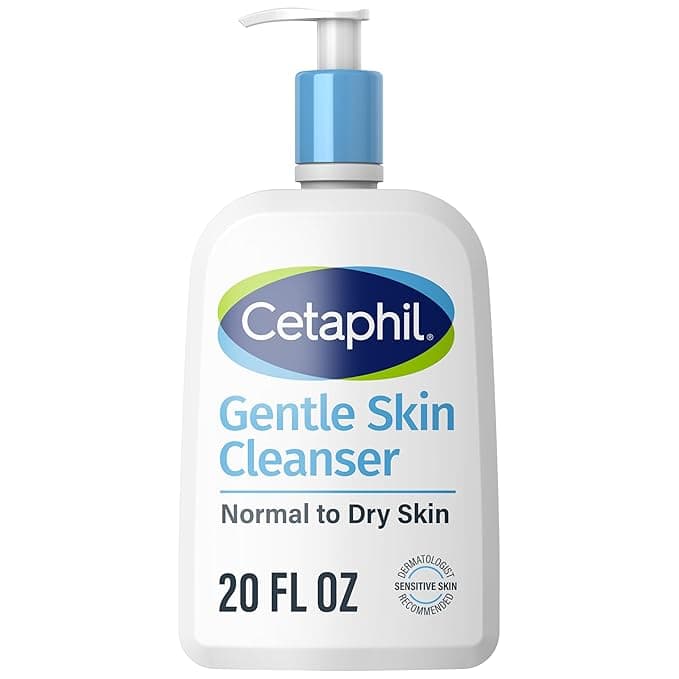 Cetaphil Face Wash, Hydrating Gentle Skin Cleanser for Dry to Normal S