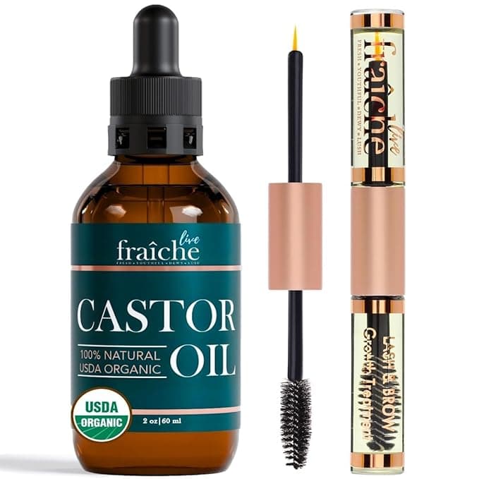 Live Fraiche Organic Castor Oil Lash Serum