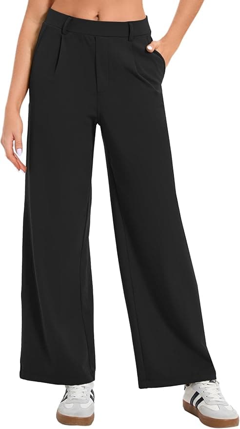 Oyamiki Women's High Waisted Dress Pants