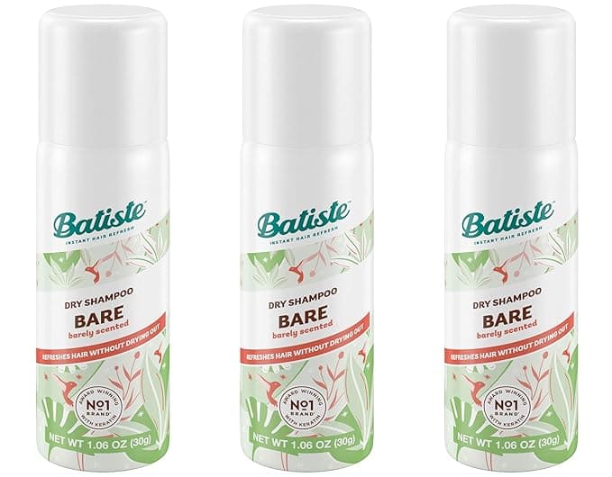 Batiste Dry Shampoo Bare Mini 3-Pack