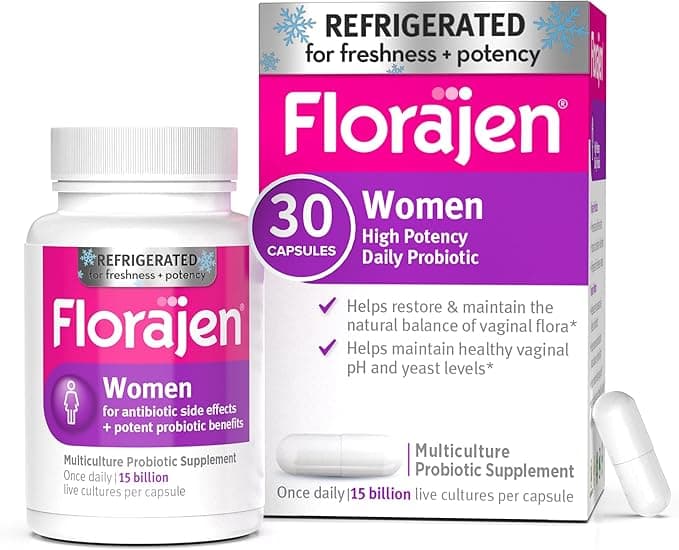Florajen Women's Probiotics – Refrigerated Formula