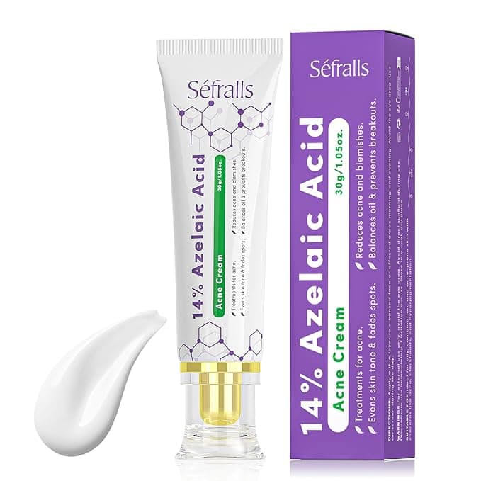 Sefralls 14% Azelaic Acid Face Cream – Higher Concentration Option