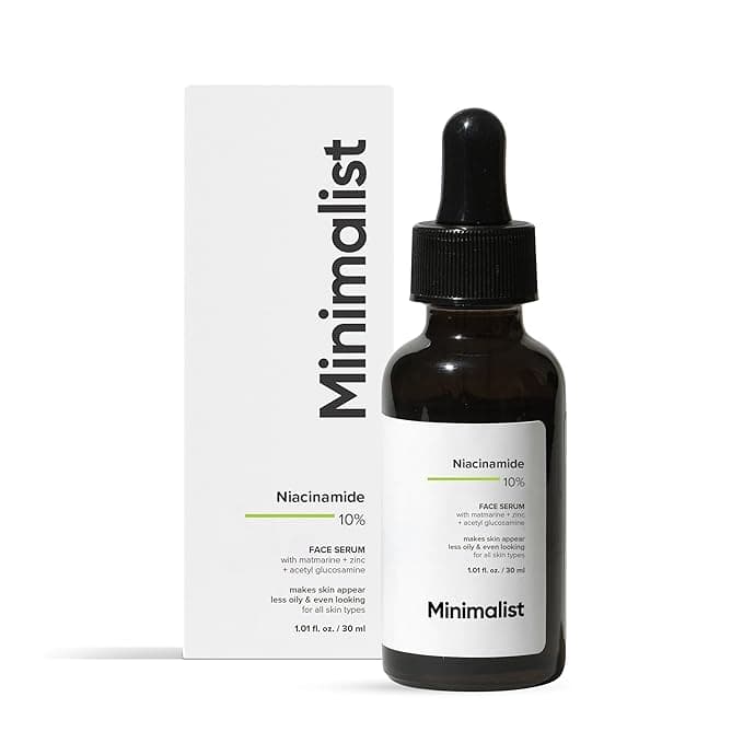 Minimalist Niacinamide 10% Face Serum with Zinc – Lightweight Daily Serum