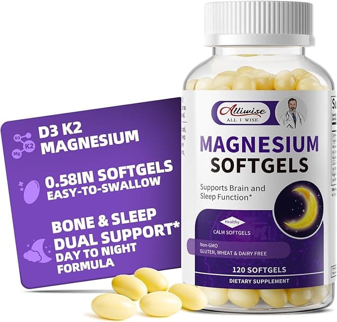 Magnesium Glycinate 400mg Softgels