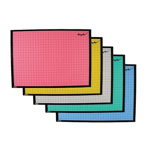 Constructive Playthings Messy Mats, Set of 5 Large Vinyl Splat Mats