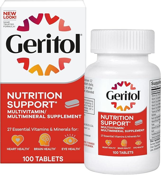 Geritol Multivitamin with Iron — Comprehensive Daily Vitamin with B Vitamins
