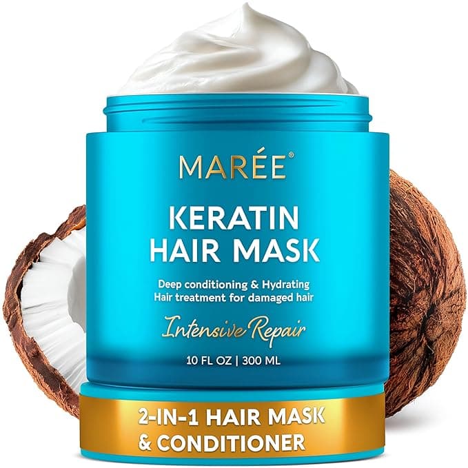MAREE Deep Conditioning Keratin Hair Mask for Damaged Hair