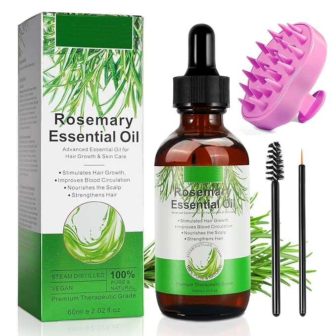ATOANY Rosemary Oil with Scalp Massager