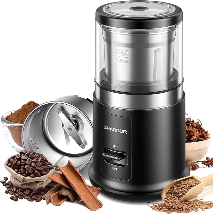 SHARDOR Electric Coffee & Seed Grinder