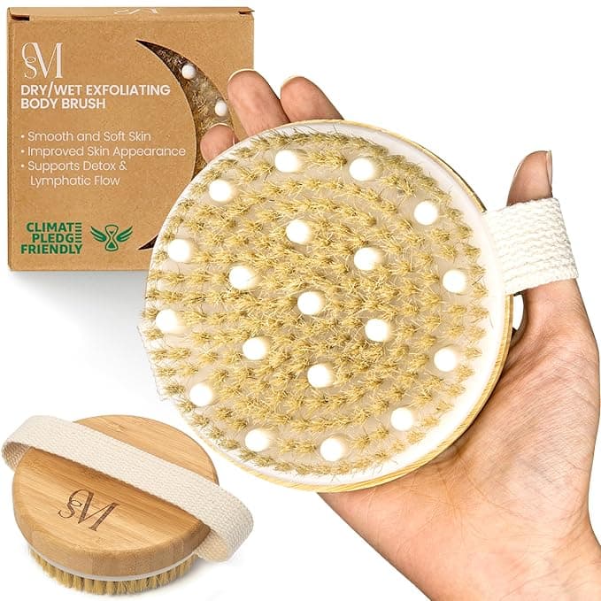 CSM Natural Boar Bristle Dry Body Brush