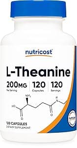 Nutricost L-Theanine 200mg, 120 Capsules
