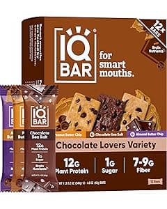 IQBAR Chocolate Lovers Variety Pack — 12 Count