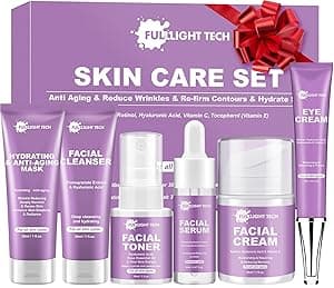Skin Care Set 6 Pcs Anti-aging Korean Retinol