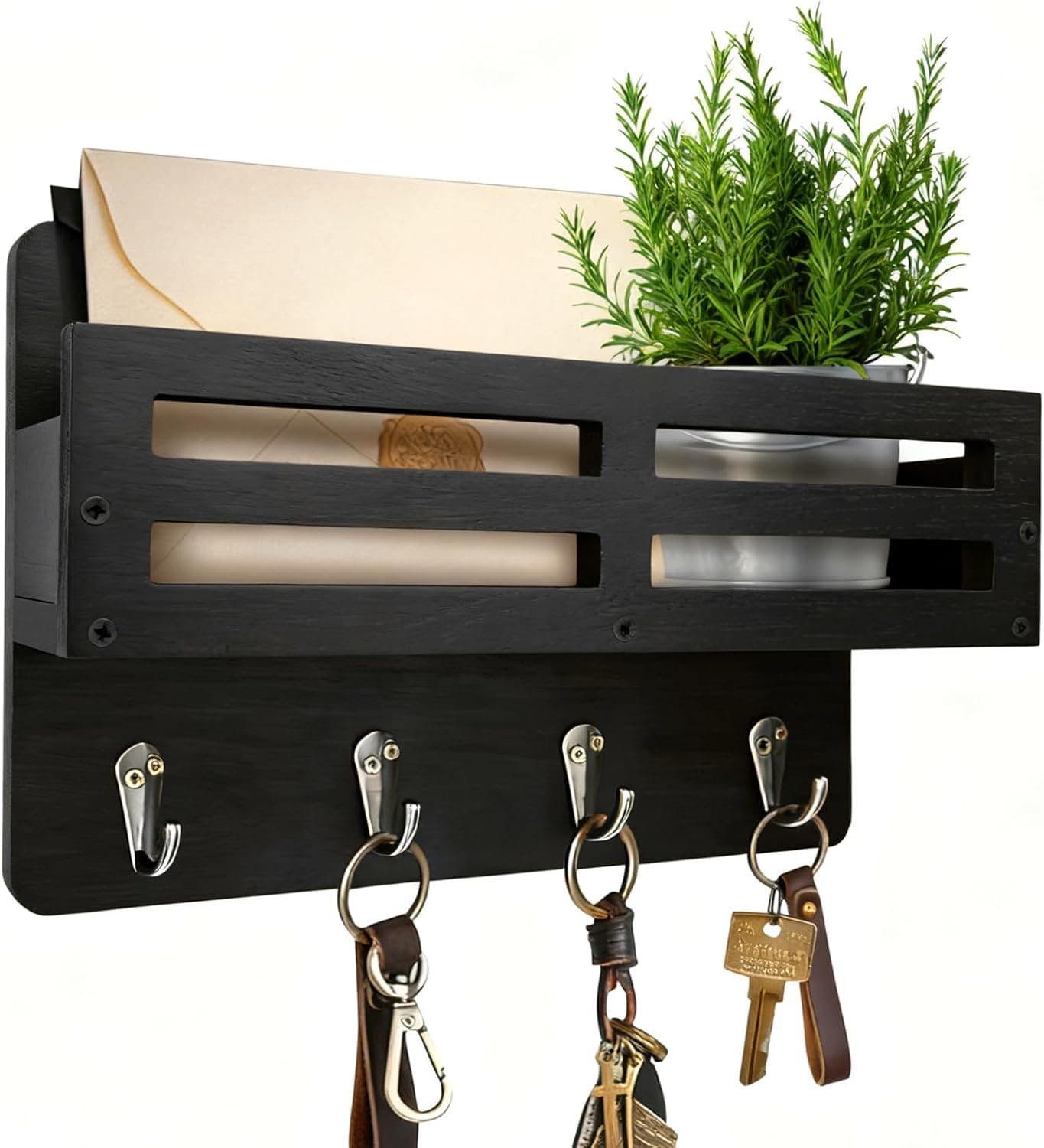 Key and Mail Holder Wall Mount