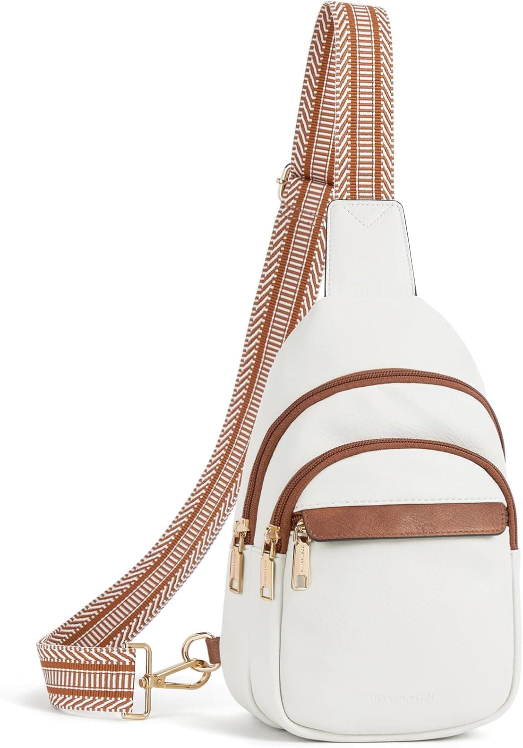 BOSTANTEN Small Leather Crossbody Sling Bag
