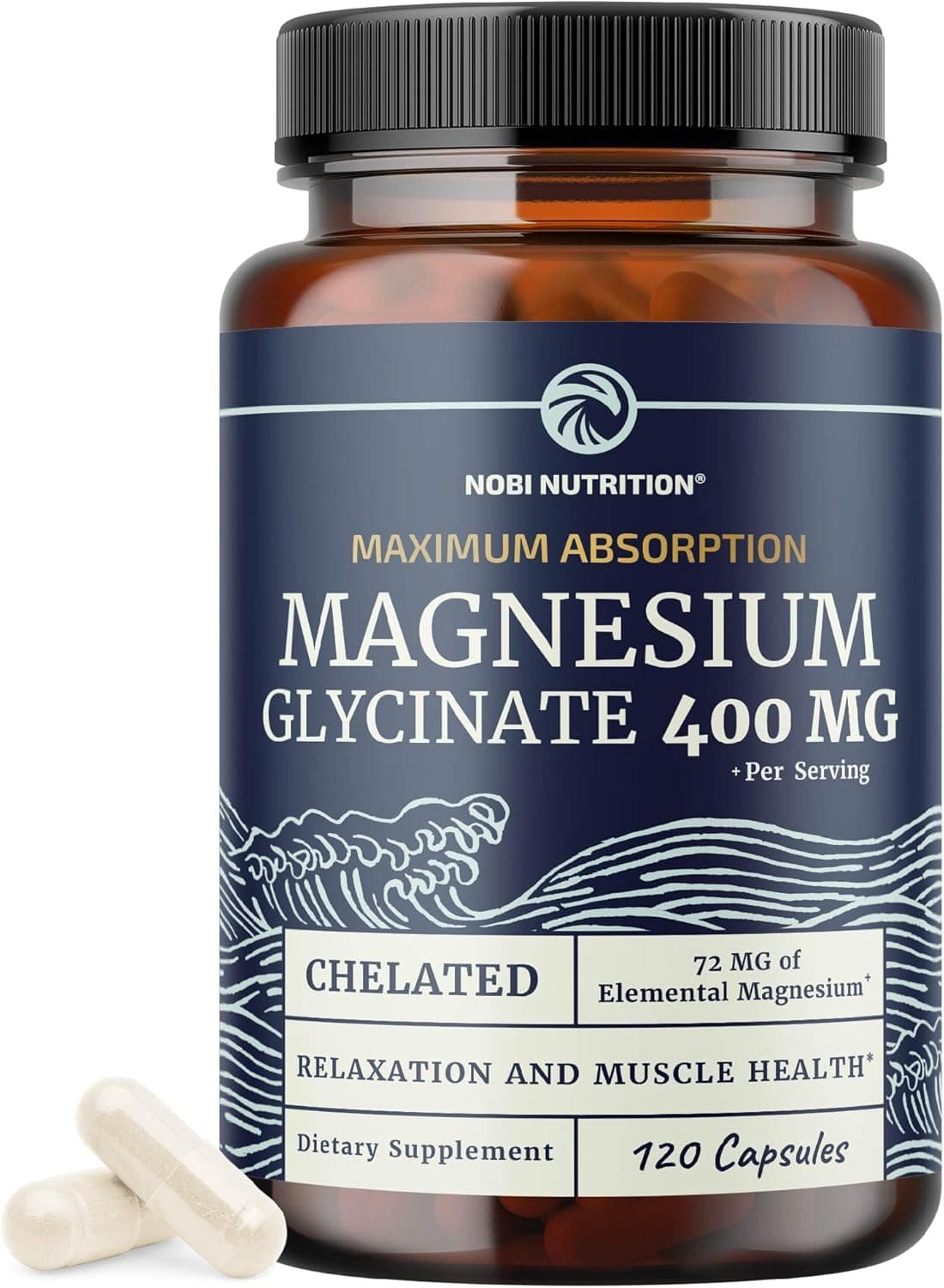 Magnesium Glycinate 400mg High Absorption Formula
